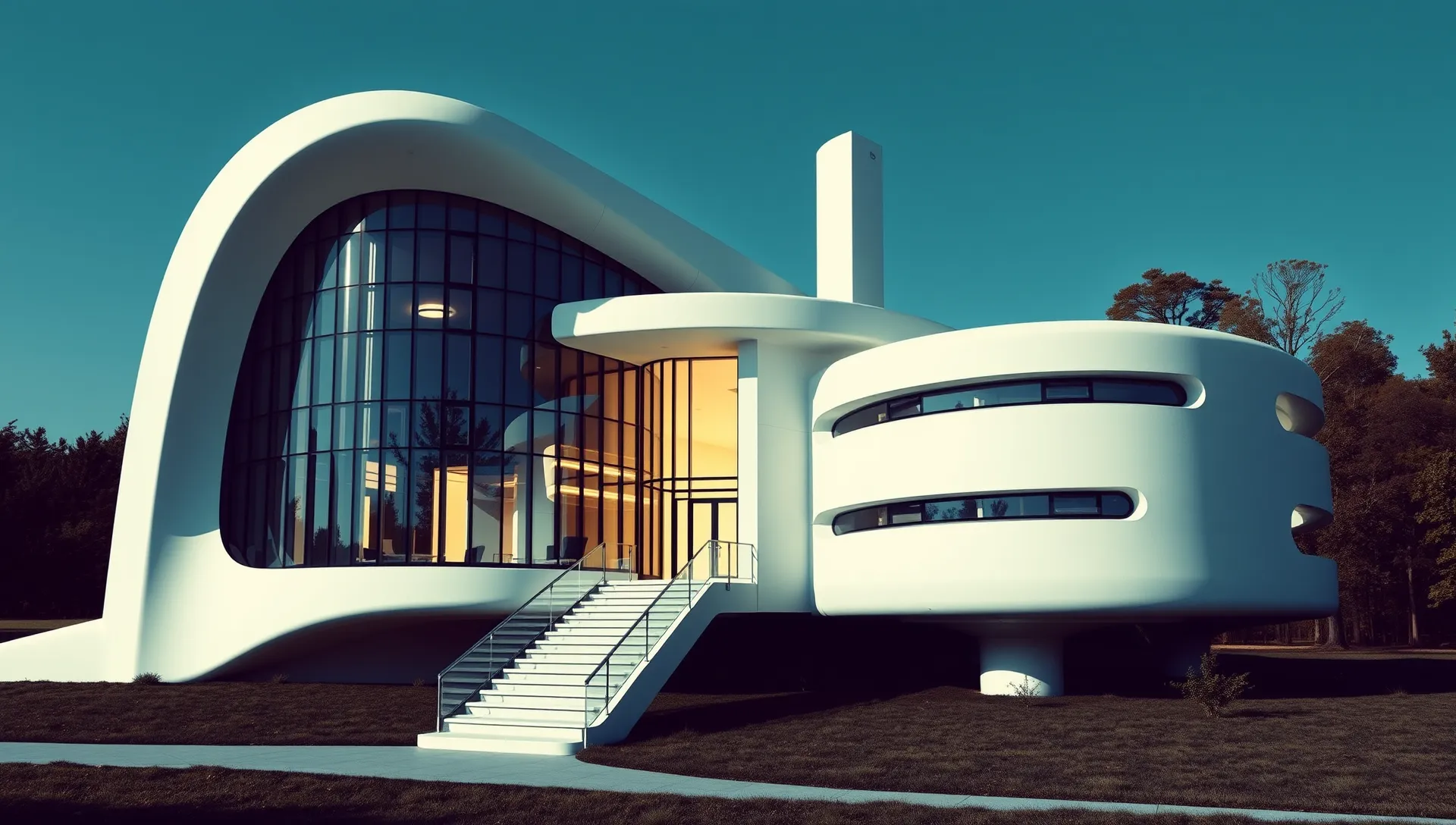 Abstract building